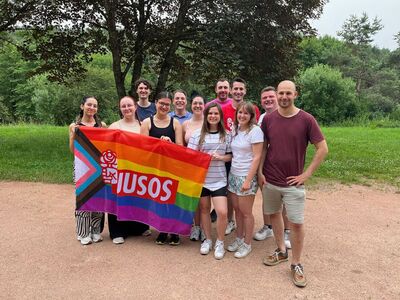 Die Jusos bei der JHV 2024